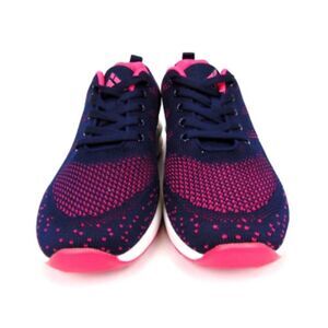 STQ Running Women Breathable Blue & Pink Mesh Sneakers Size 10